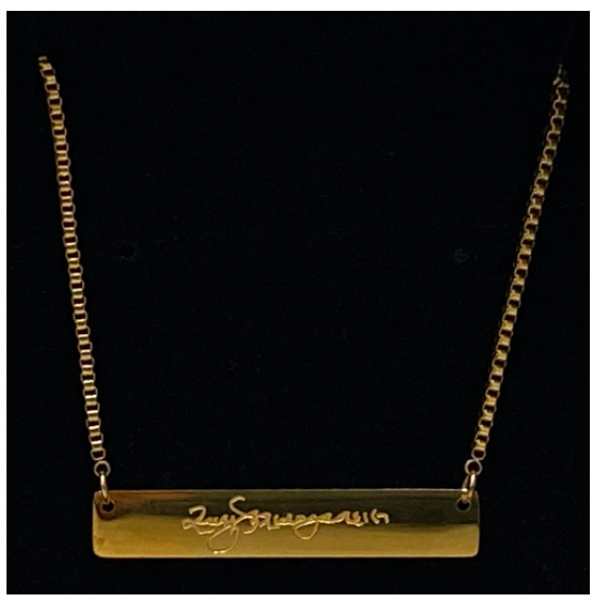 MSM Signature Necklace - Gold