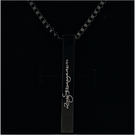 MSM Signature Necklace - Black