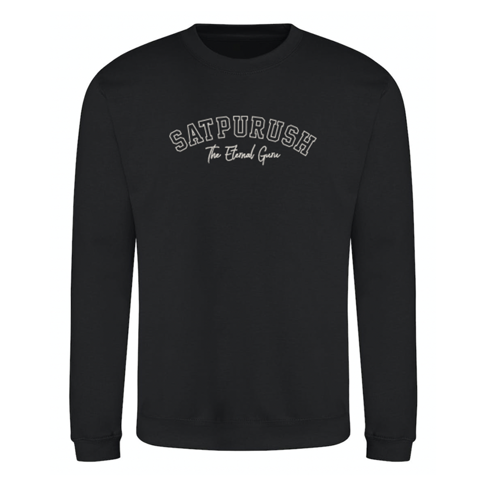 Black Sweatshirt - College Satpurush