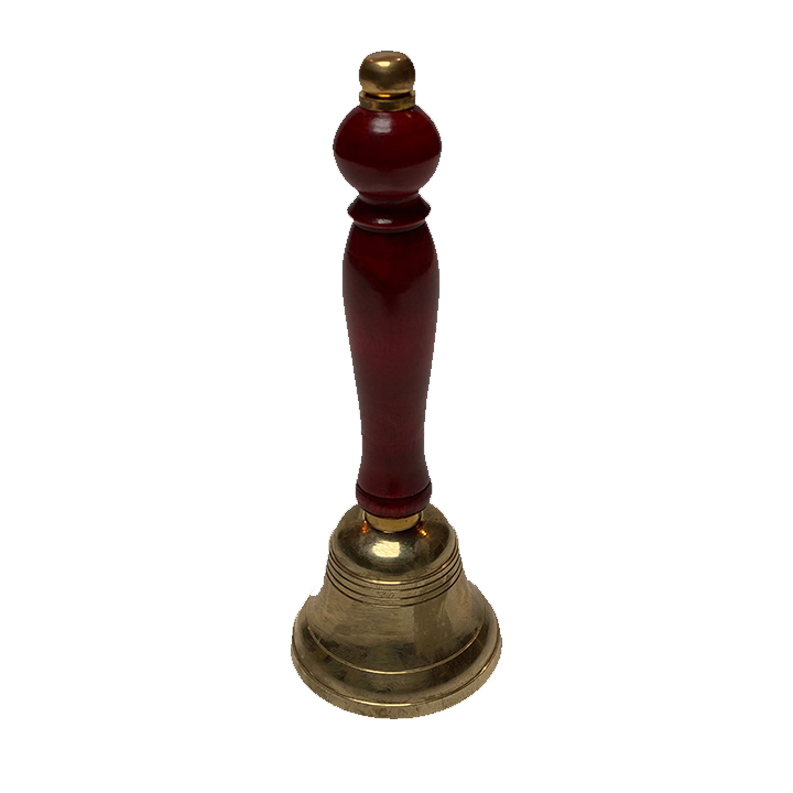 Brass Ghantadi Big - Red