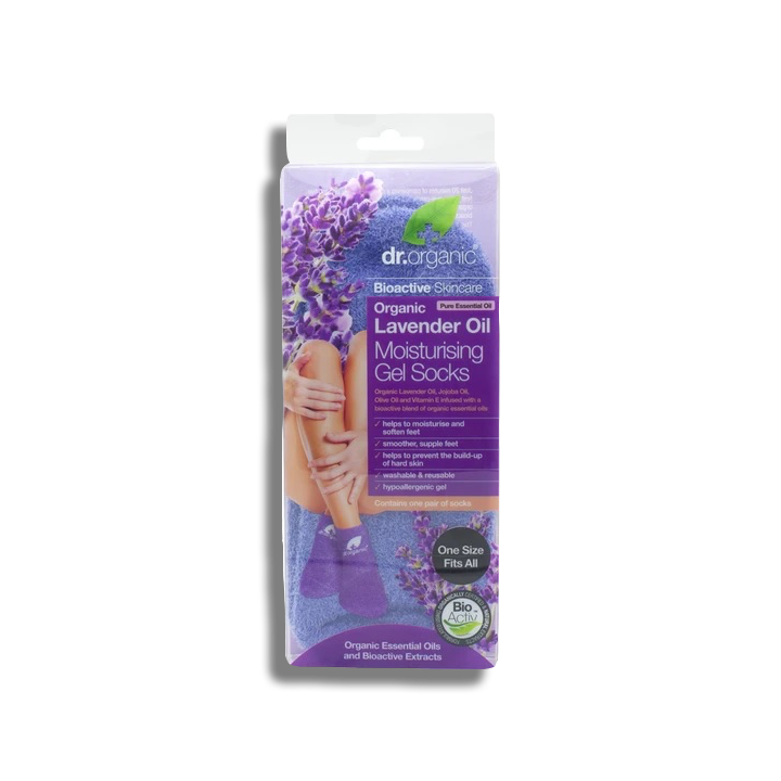 Lavender Moisturising Gel Socks