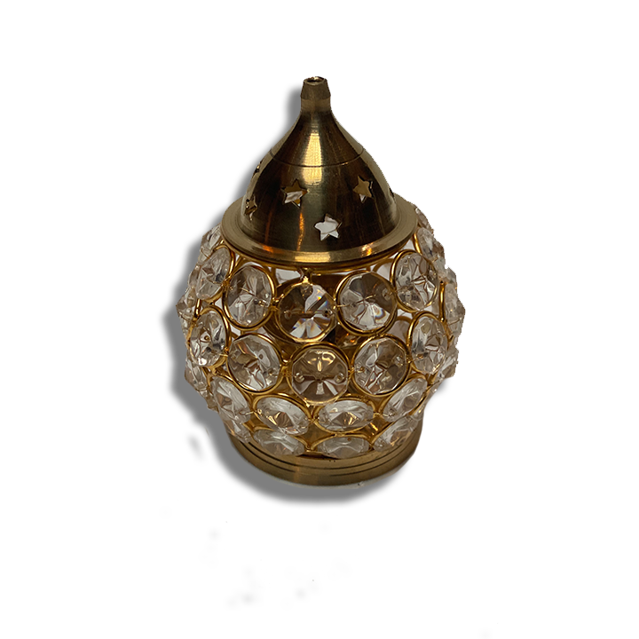 Brass Diva Glass