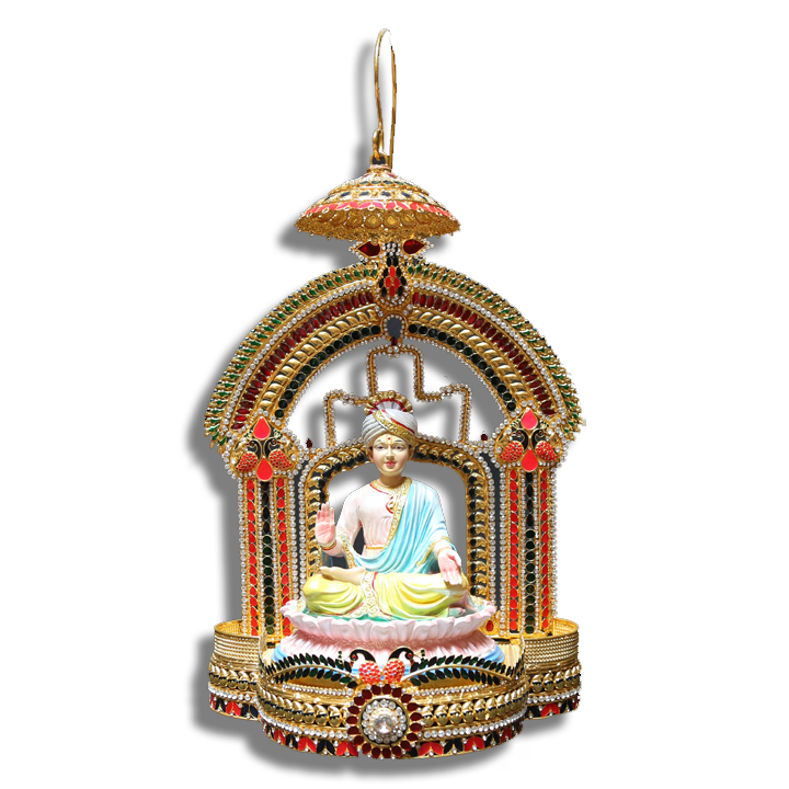 Decorative Sinhasan - 11" x 19" (Inches)