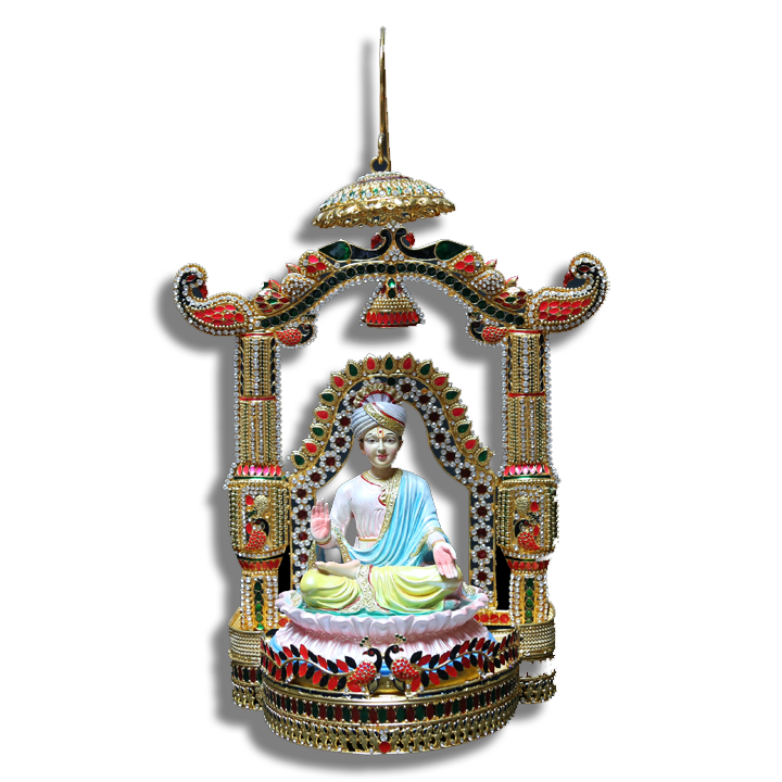 Decorative Sinhasan - 11" x 19" (Inches)