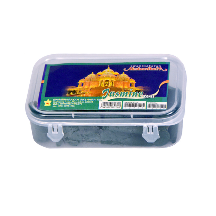 Agarbatti Box - 50g Cones Jasmin
