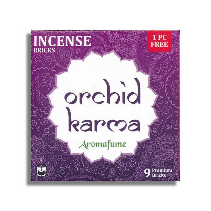 Agarbatti Bricks - Orchid Karma
