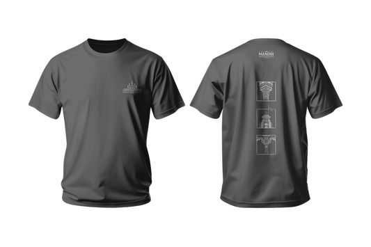 Paris 3 Block Art T-Shirt