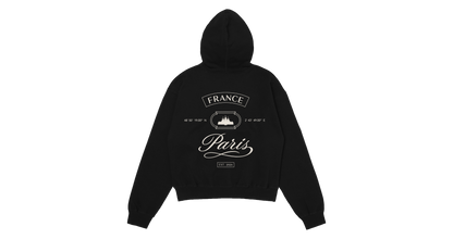 Paris EST 2026 Hoodie Black