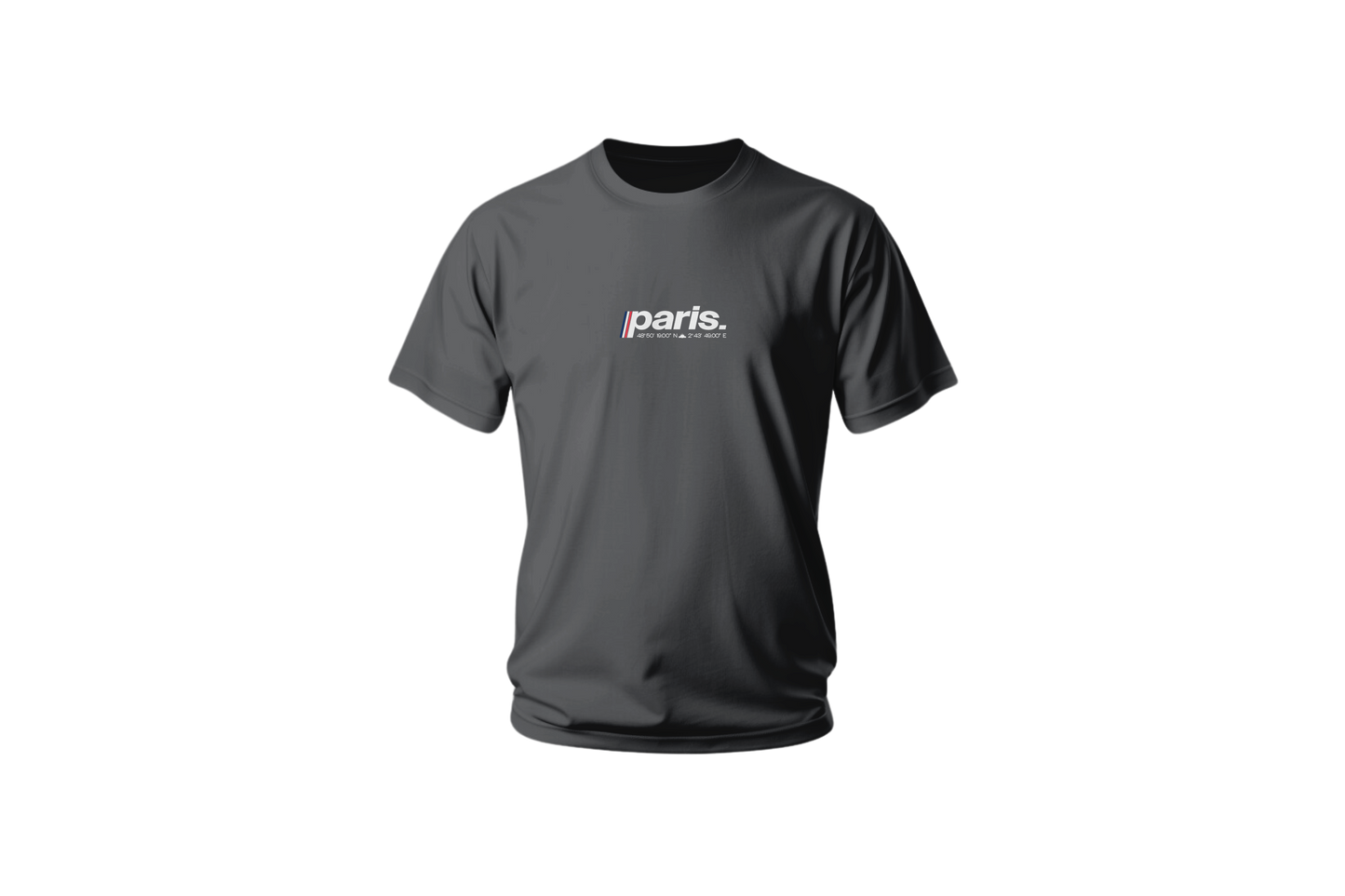 Paris Stripes T-shirt Grey