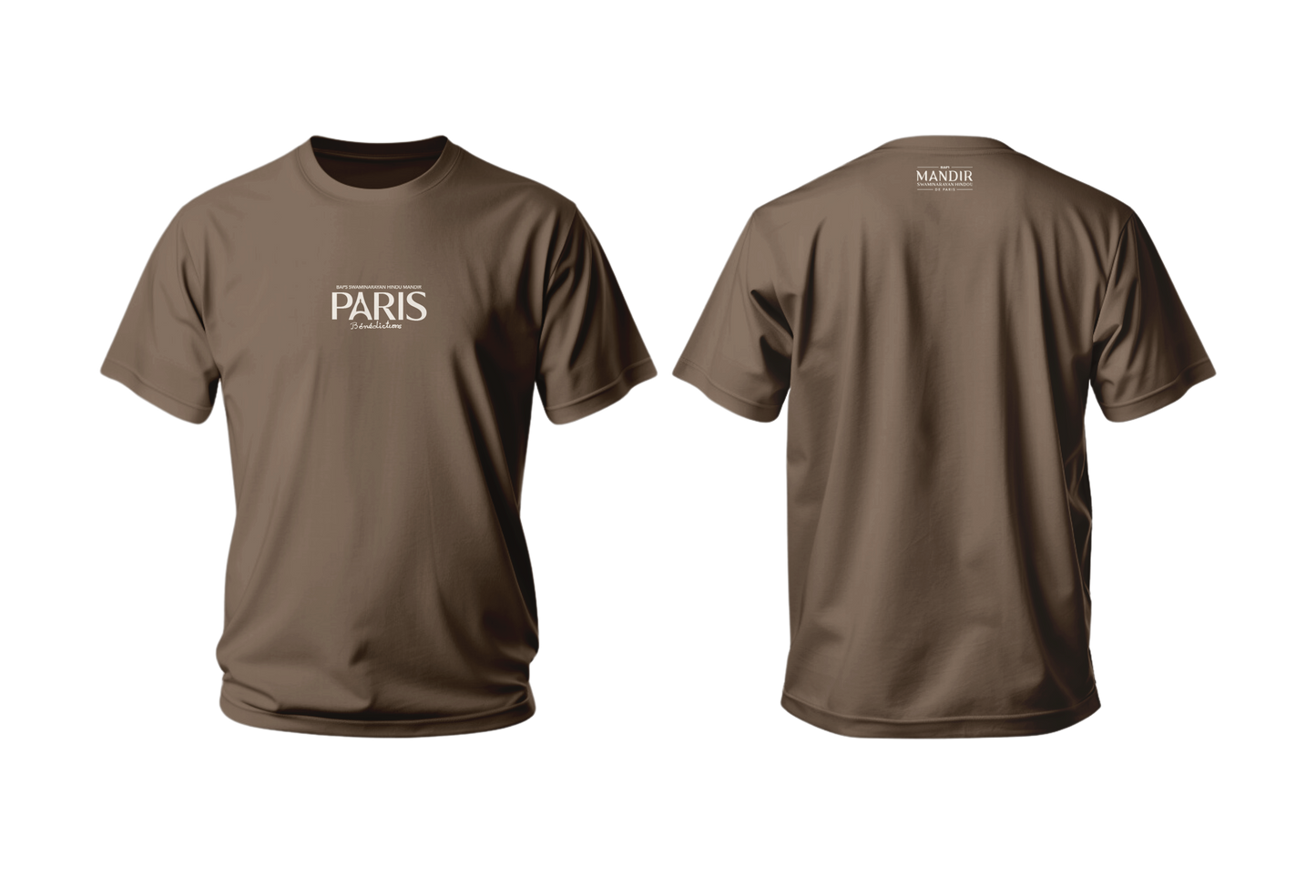 Paris Benedictions T-shirt Mocha