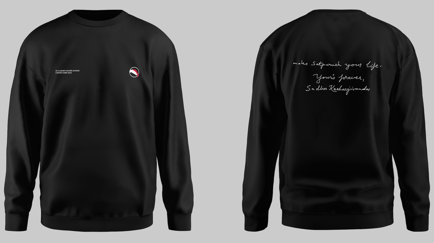 Your's Forever Sweatshirt with Embroidery