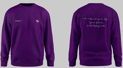 Your's Forever Sweatshirt with Embroidery