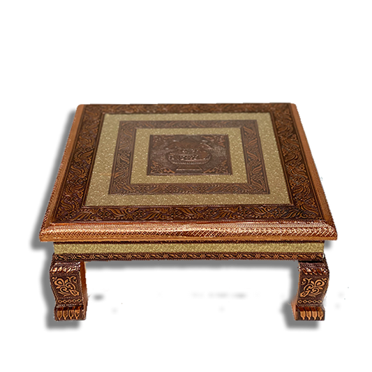 Rose Gold Bajoth - 15" x 15" (Inches)