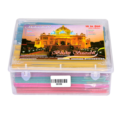 Agarbatti Box - Bhakti Saurabh (10 in 1) 350gm