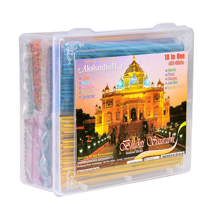 Agarbatti Box - Bhakti Saurabh (10 in 1) 350gm
