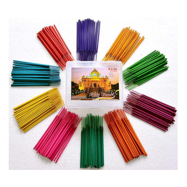 Agarbatti Box - Bhakti Saurabh (10 in 1) 350gm