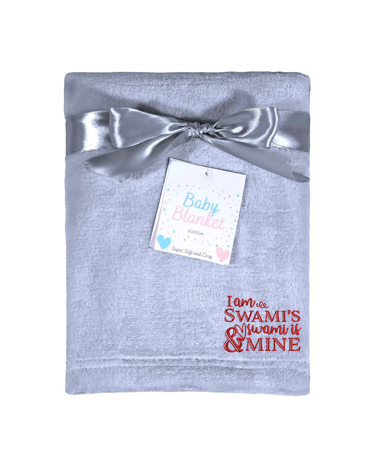"I Am Swami's" Baby Blanket