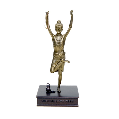 Nilkanth Varni Tapo Metal Murti - 6" (Inches)